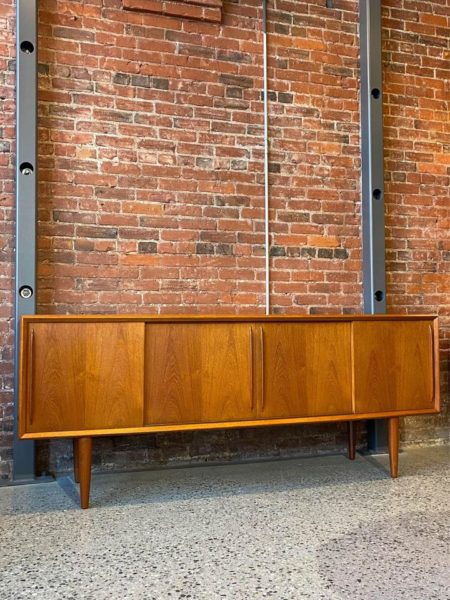 1960s Danish Teak Credenza by HP Hansen