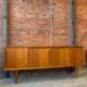 1960s Danish Teak Credenza by HP Hansen