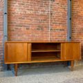 1960s Danish Teak Credenza by HP Hansen