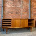 1960s Danish Teak Credenza by HP Hansen