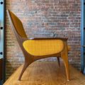 1960s Mid Century Teak Lounge Chair by R Huber