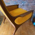 1960s Mid Century Teak Lounge Chair by R Huber