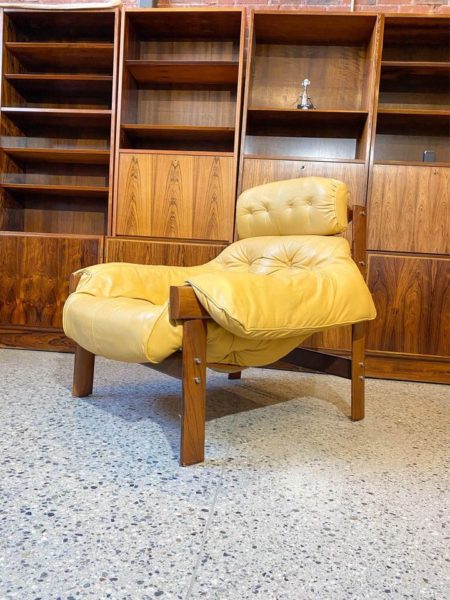 1970s Brazilian Lounge Chair Model MP-41 by Percival Lafer