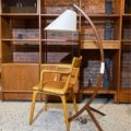 1960s Mid Century Teak “Bow” Floor Lamp