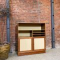 1960s Danish Rosewood Bookcase Cabinet