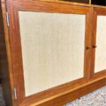 1960s Danish Rosewood Bookcase Cabinet