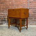 1960s Danish Teak Storage Box Side End Table by Ludvig Pontopiddan