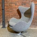 Authentic Egg Chair by Arne Jacobsen for Fritz Hansen Circa 1964