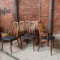 1960s Danish Rosewood Dining Chairs by Niels Koefoed