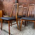 1960s Danish Rosewood Dining Chairs by Niels Koefoed