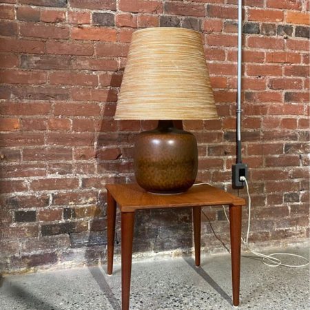 1960s Mid Century Lotte Lamp with Original Shade