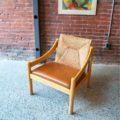 Vintage Italian Lounge Chair by Vico Magistretti