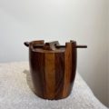 1960s Brazilian Rosewood Humidor by Jean Gillon for Wood Art