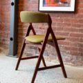 1960s Danish Afromosia Teak Occasional Chair