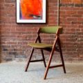 1960s Danish Afromosia Teak Occasional Chair