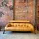1970’s Brazilian MP81 Wood and Leather Sofa by Percival Lafer
