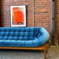 1970’s Canadian Teak Sofa by Huber & Co
