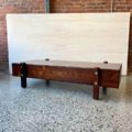 1960s Brazilian Rosewood Eleh Bench by Sergio Rodrigues