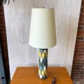 1960’s Ceramic Hand Painted Table Lamp by Lotte & Gunnar Bostland