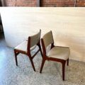 1960's Danish Afrormosia Teak Dining Chairs