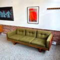 1960s Danish Teak Sofa Daybed by Poul Cadovius crafted for France and Son