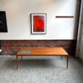 1960s Danish Teak and Tile Coffee Table by Johannes Andersen