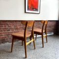 Set of Four 1960's Danish CH32 Chairs by Hans J. Wegner for Carl Hansen & Son