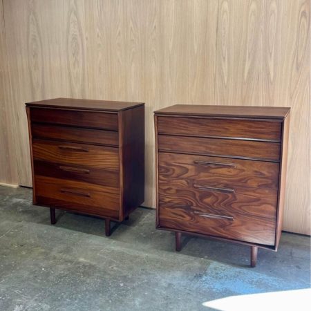 1950's Jan Kuypers solid Afrormosia Dressers